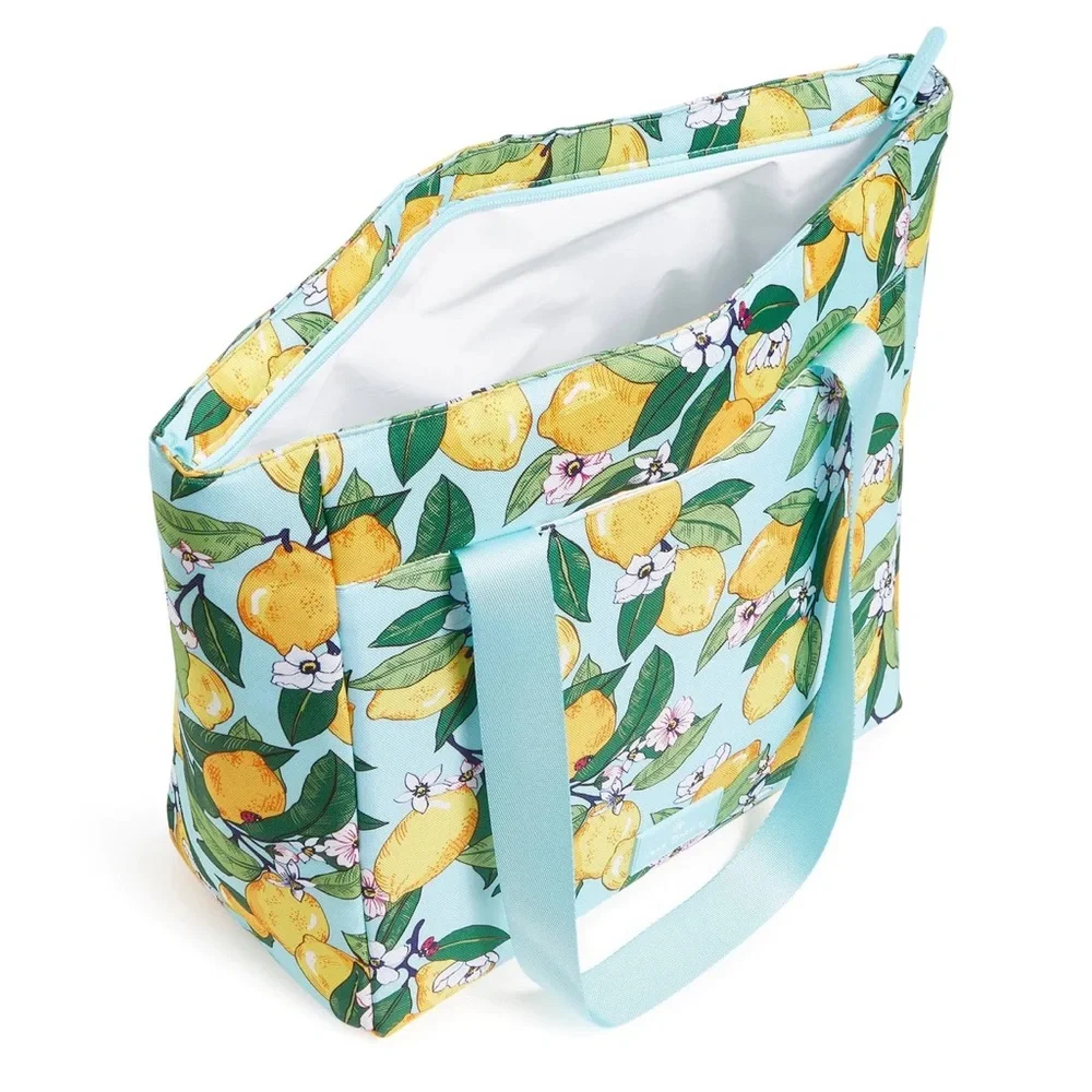 Vera Bradley Lighten Up Large Cooler Bag Lemon Grove - Picture 5 of 9